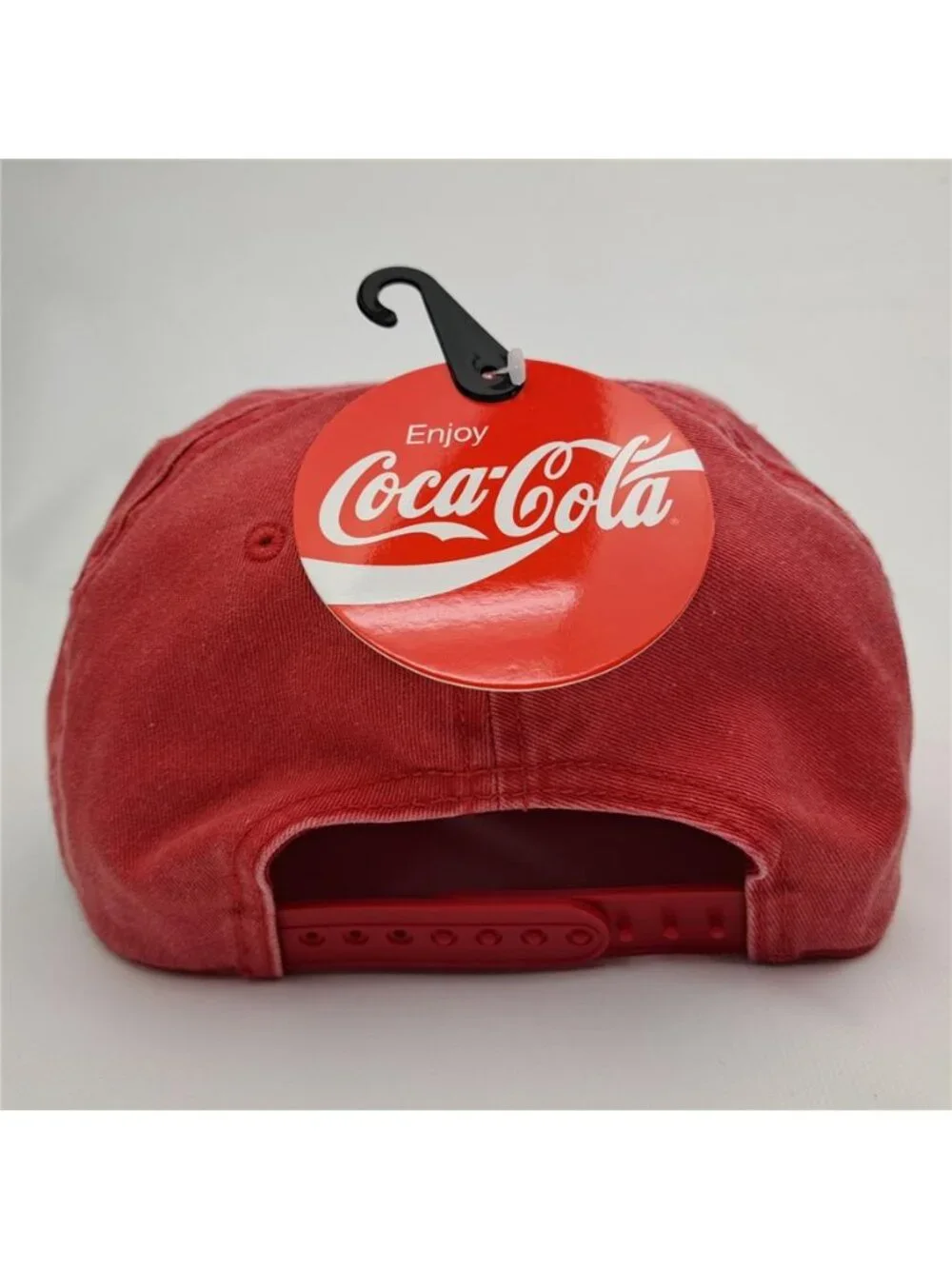 Licensed Coca Cola Vintage Rope Hat Red White Enjoy It’s The Real Thing NWT
